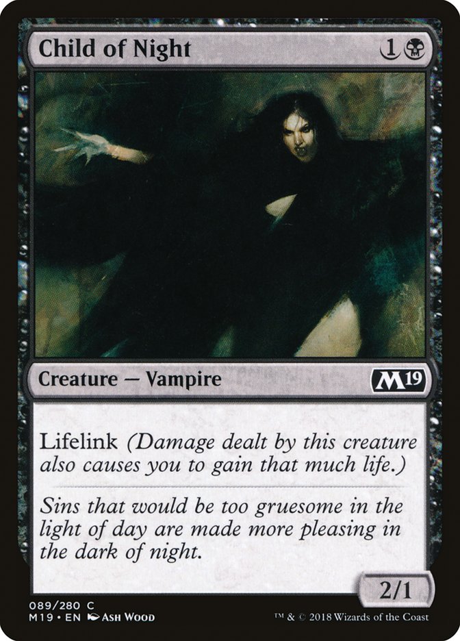Child of Night [Core Set 2019] | Good Games Adelaide SA