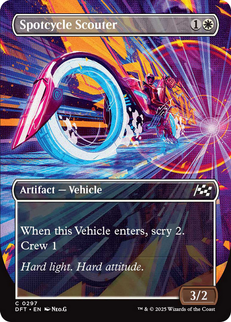 Spotcycle Scouter (Borderless) [Aetherdrift] | Good Games Adelaide SA