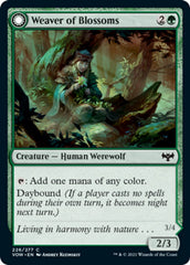 Weaver of Blossoms // Blossom-Clad Werewolf [Innistrad: Crimson Vow] | Good Games Adelaide SA