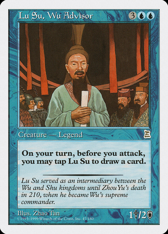 Lu Su, Wu Advisor 47 (Portal Three Kingdoms)  | Good Games Adelaide SA