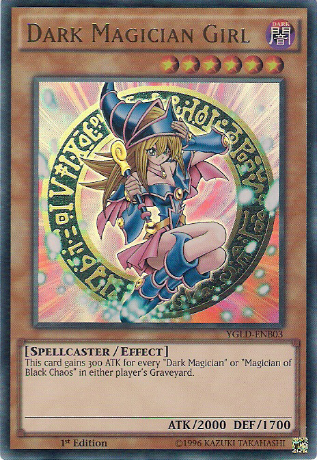 Dark Magician Girl [YGLD-ENB03] Ultra Rare | Good Games Adelaide SA
