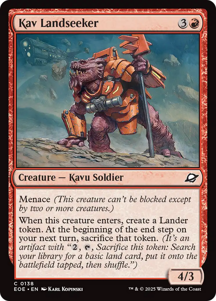 Kav Landseeker [Edge of Eternities] | Good Games Adelaide SA