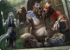 Ettin Art Card [Dungeons & Dragons: Adventures in the Forgotten Realms Art Series] | Good Games Adelaide SA