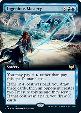 Ingenious Mastery Extended Art 297 (Strixhaven: School of Mages)  | Good Games Adelaide SA
