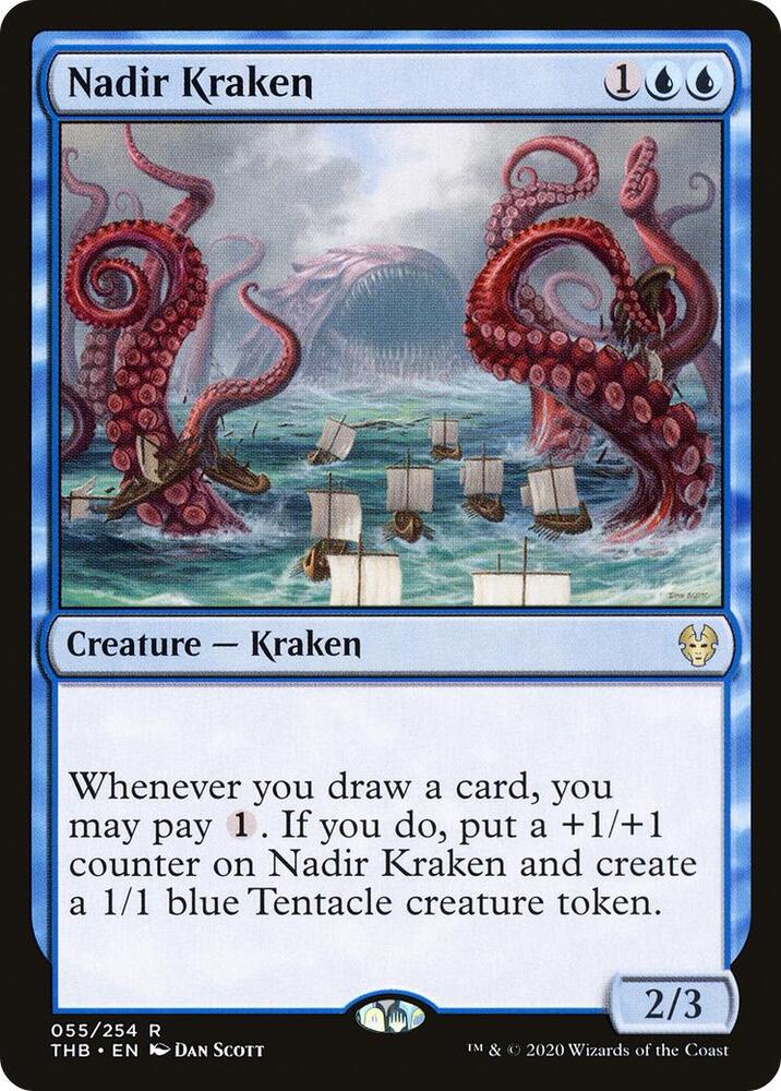 Nadir Kraken 55 (Theros Beyond Death)  - Foil | Good Games Adelaide SA