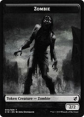 Zombie (010) // Zombie (011) Double-sided Token [Commander 2019 Tokens] | Good Games Adelaide SA