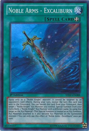 Noble Arms - Excaliburn [SHSP-EN088] Super Rare | Good Games Adelaide SA