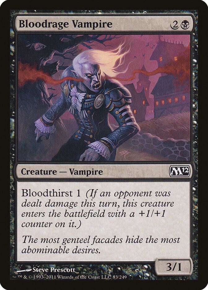 Bloodrage Vampire 83 (Magic 2012 (M12))  | Good Games Adelaide SA