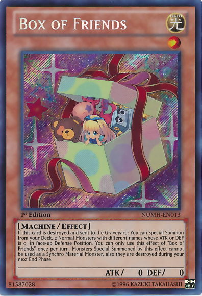 Box of Friends [NUMH-EN013] Secret Rare | Good Games Adelaide SA