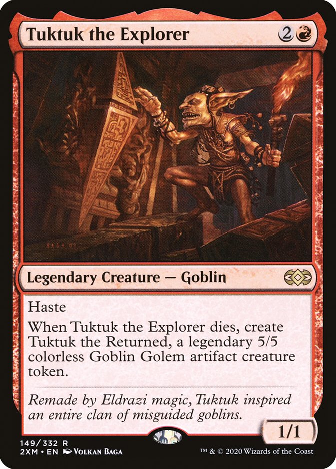 Tuktuk the Explorer 149 (Double Masters)  - Foil | Good Games Adelaide SA