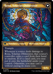Rona, Herald of Invasion // Rona, Tolarian Obliterator (Showcase Planar Booster Fun) [March of the Machine] | Good Games Adelaide SA