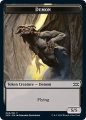Demon // Germ Double-sided Token [Double Masters Tokens] | Good Games Adelaide SA