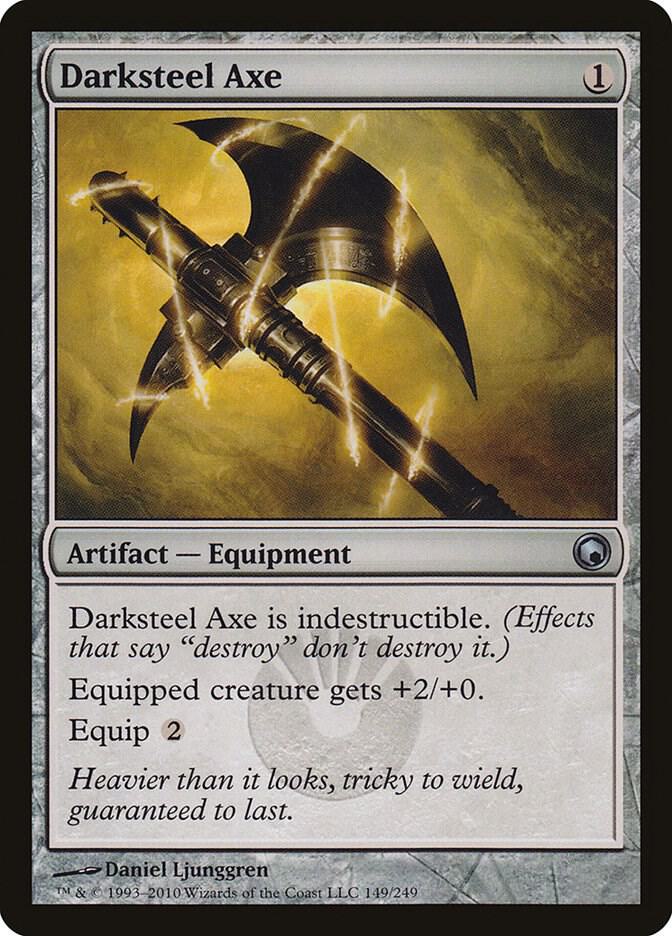 Darksteel Axe 149 (Scars of Mirrodin)  - Foil | Good Games Adelaide SA