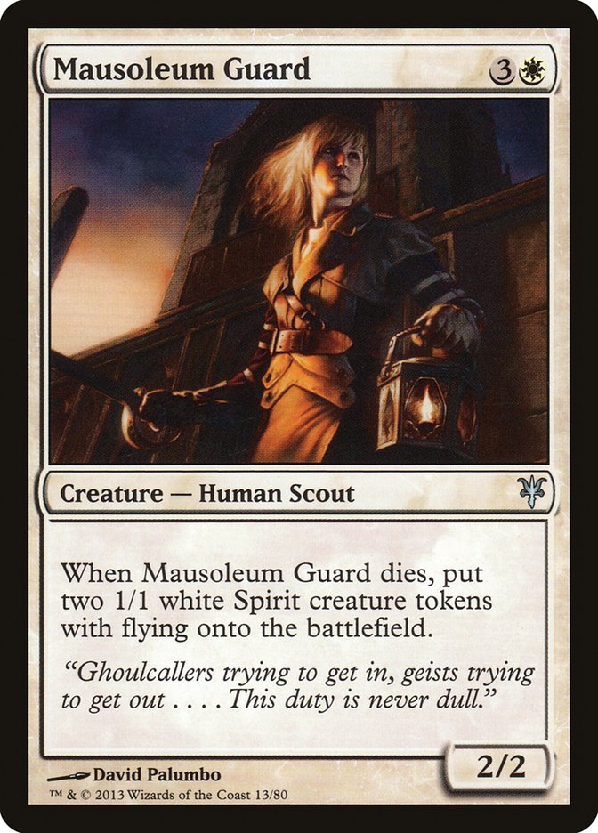 Mausoleum Guard [Duel Decks: Sorin vs. Tibalt] | Good Games Adelaide SA