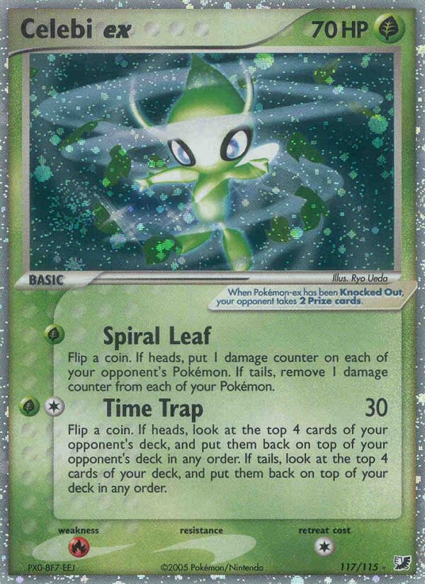 Celebi ex (117/115) [EX: Unseen Forces] | Good Games Adelaide SA