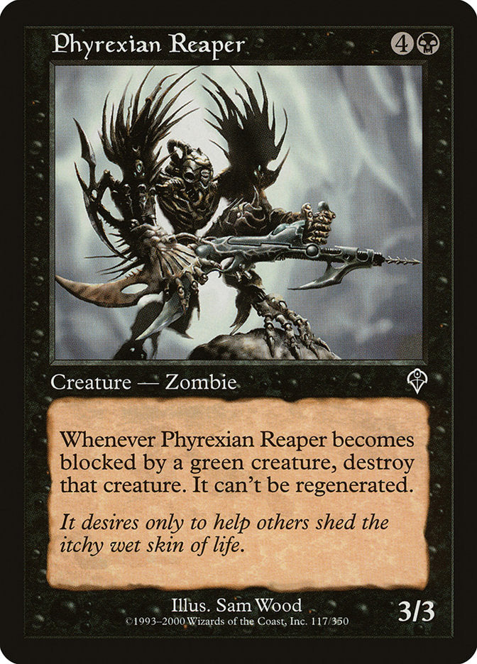 Phyrexian Reaper 117 (Invasion)  - Foil | Good Games Adelaide SA