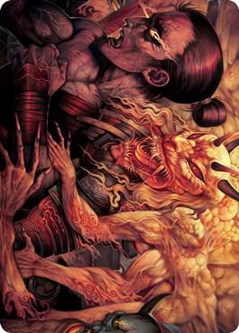 Gift of Wrath Art Card 11 (Art Series: Kamigawa: Neon Dynasty)  | Good Games Adelaide SA