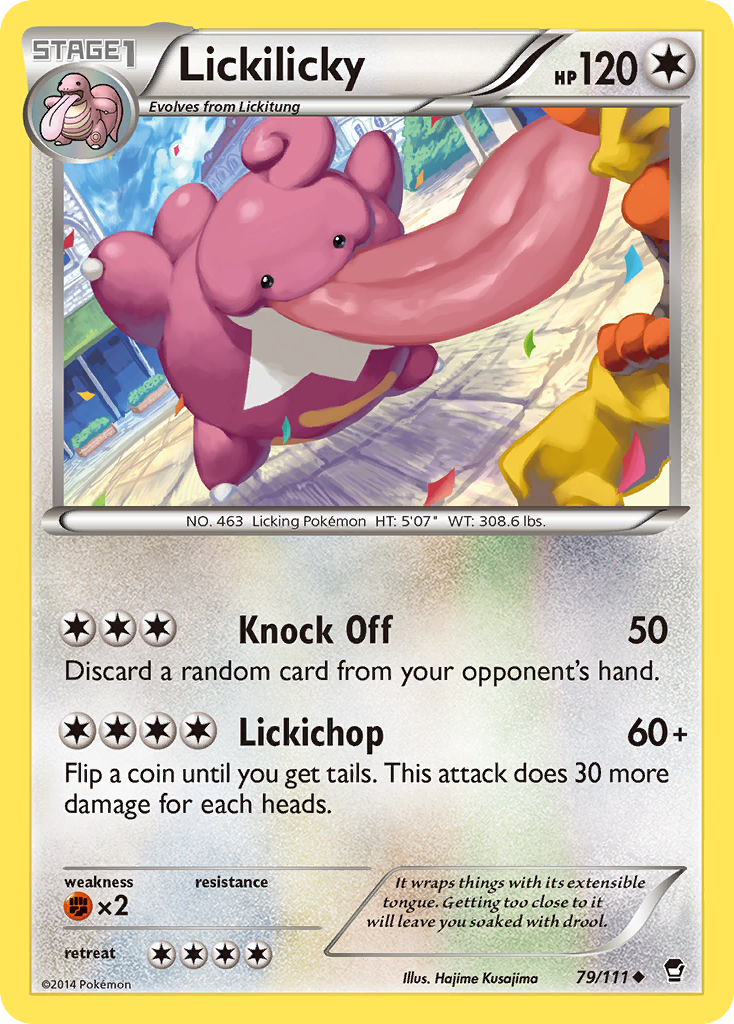 Lickilicky (79/111) [XY: Furious Fists] | Good Games Adelaide SA