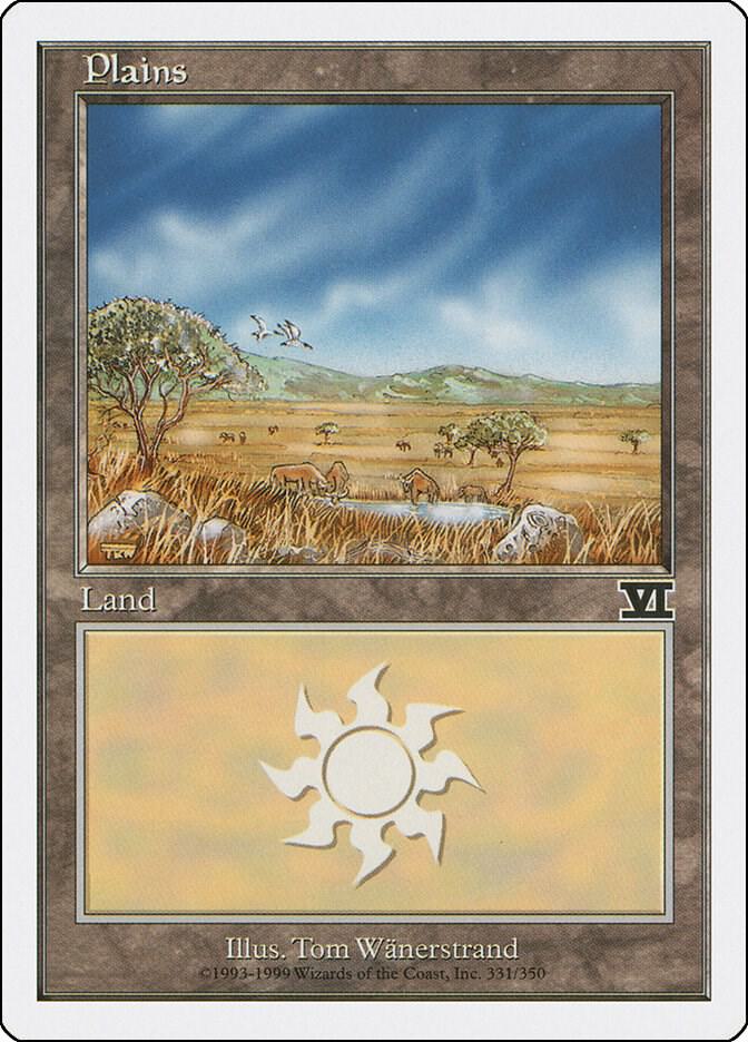 Plains 331 (Classic Sixth Edition)  | Good Games Adelaide SA