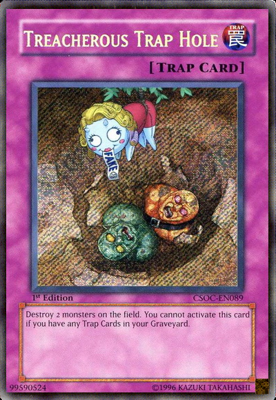 Treacherous Trap Hole [CSOC-EN089] Secret Rare | Good Games Adelaide SA