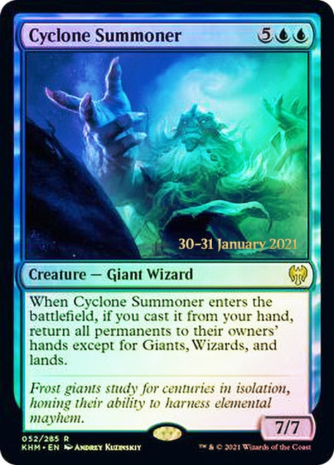 Cyclone Summoner  [Kaldheim Prerelease Promos] | Good Games Adelaide SA