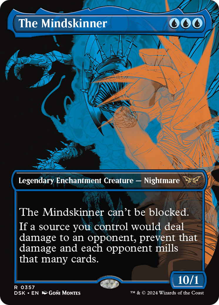 The Mindskinner (Full Art) (Double Exposure Showcase) [Duskmourn: House of Horror] | Good Games Adelaide SA