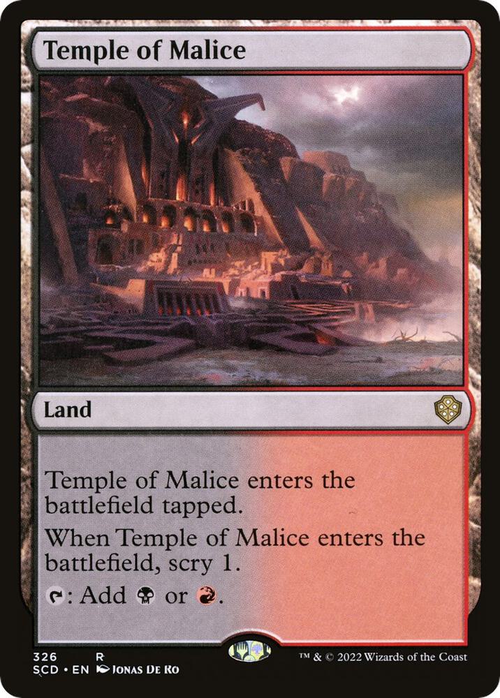 Temple of Malice 326 (Starter Commander Decks)  | Good Games Adelaide SA