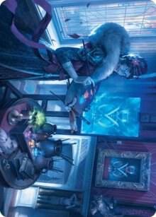 Flawless Forgery Art Card 54 (Art Series: Streets of New Capenna)  | Good Games Adelaide SA