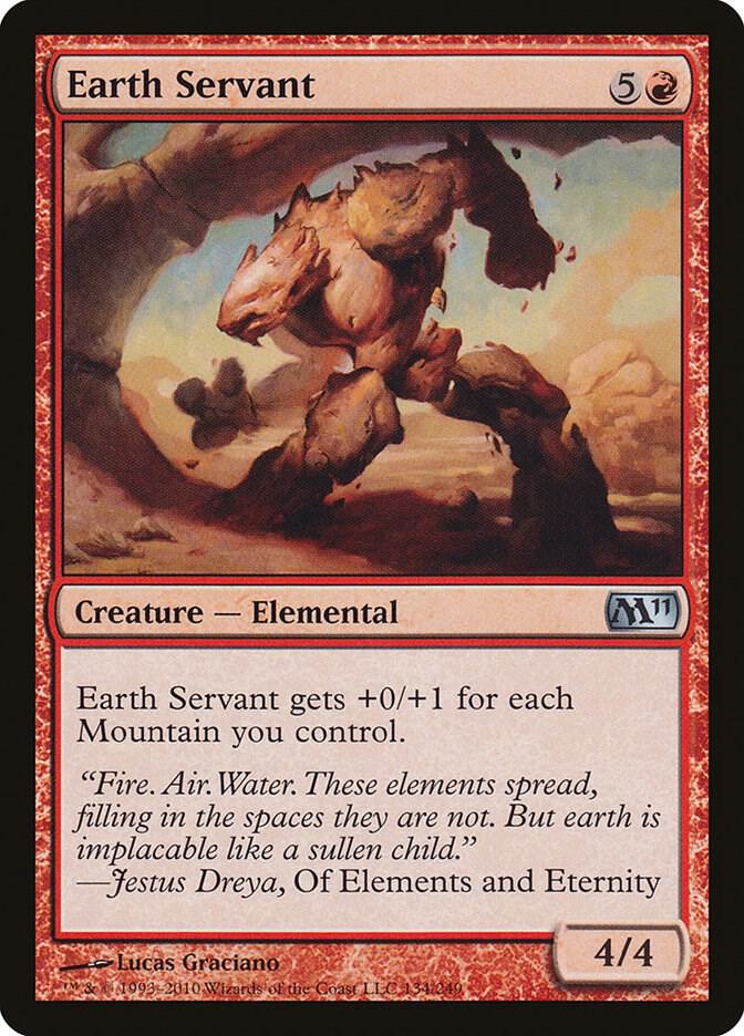 Earth Servant 134 (Magic 2011 (M11))  - Foil | Good Games Adelaide SA
