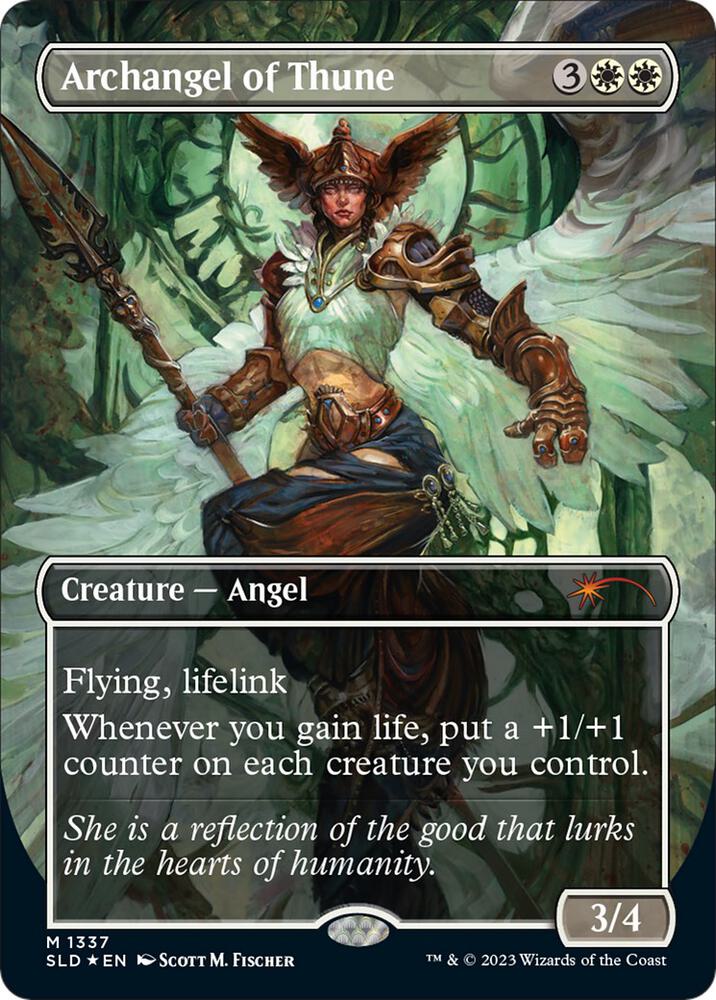Archangel of Thune 1337 (Secret Lair Drop Series)  - Foil | Good Games Adelaide SA
