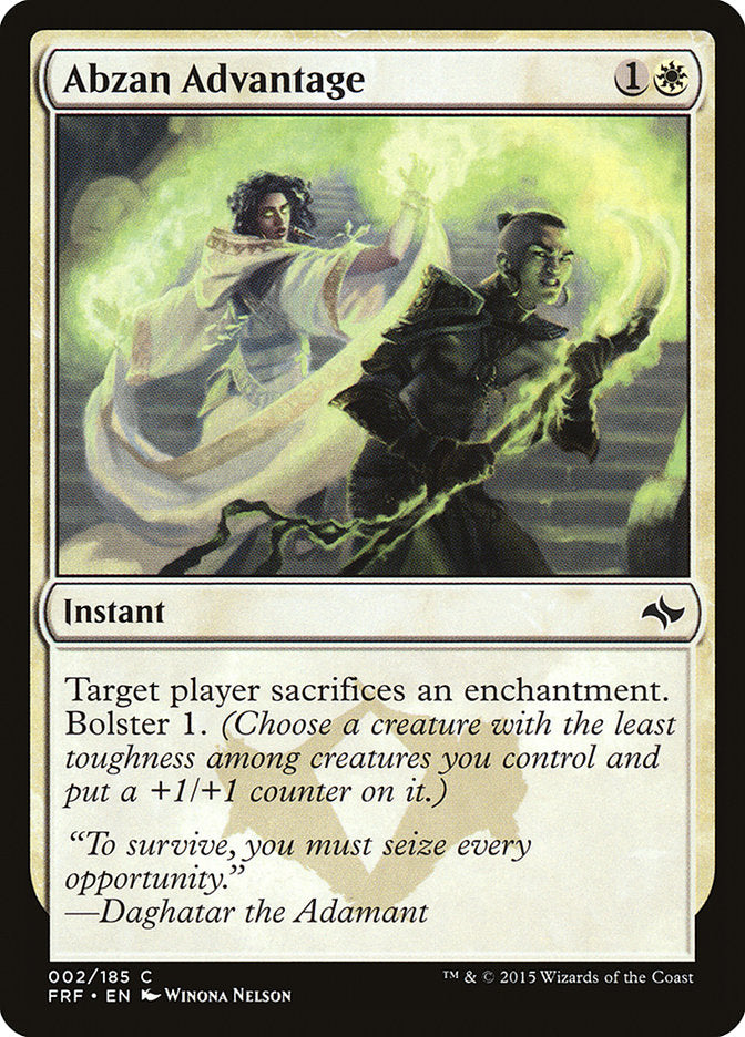 Abzan Advantage 2 (Fate Reforged)  | Good Games Adelaide SA
