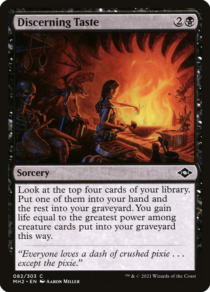 Discerning Taste 82 (Modern Horizons 2)  - Foil | Good Games Adelaide SA