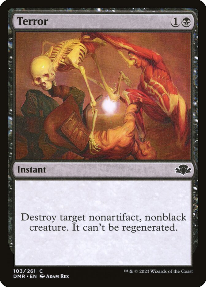 Terror 103 (Dominaria Remastered)  - Foil | Good Games Adelaide SA