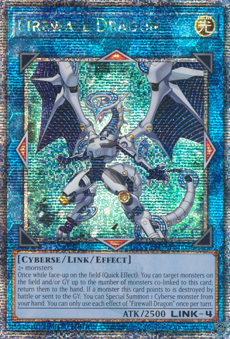 Firewall Dragon [TN23-EN008] Quarter Century Secret Rare | Good Games Adelaide SA