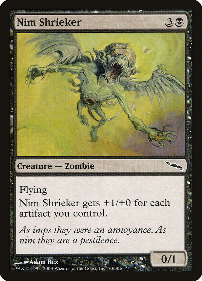 Nim Shrieker 73 (Mirrodin)  - Foil | Good Games Adelaide SA