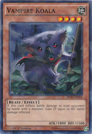 Vampire Koala [BP03-EN094] Shatterfoil Rare | Good Games Adelaide SA
