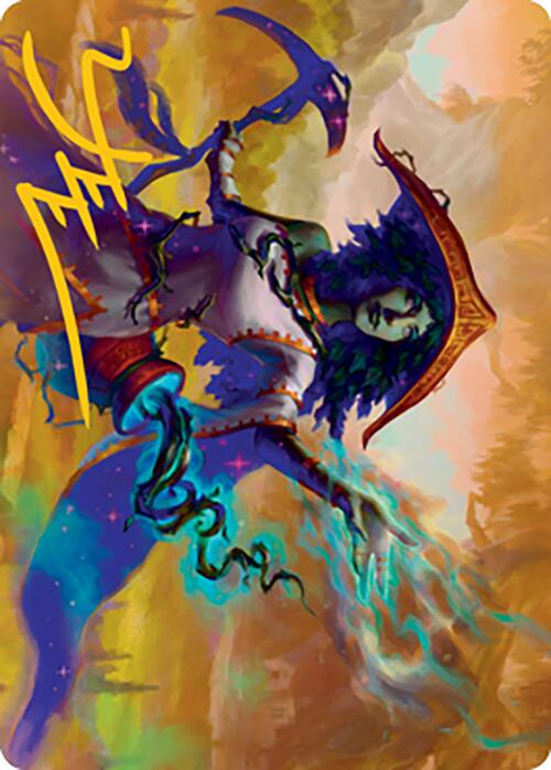 Sythis, Harvest's Hand Art Card (Gold-Stamped Signature) [Modern Horizons 2 Art Series] | Good Games Adelaide SA