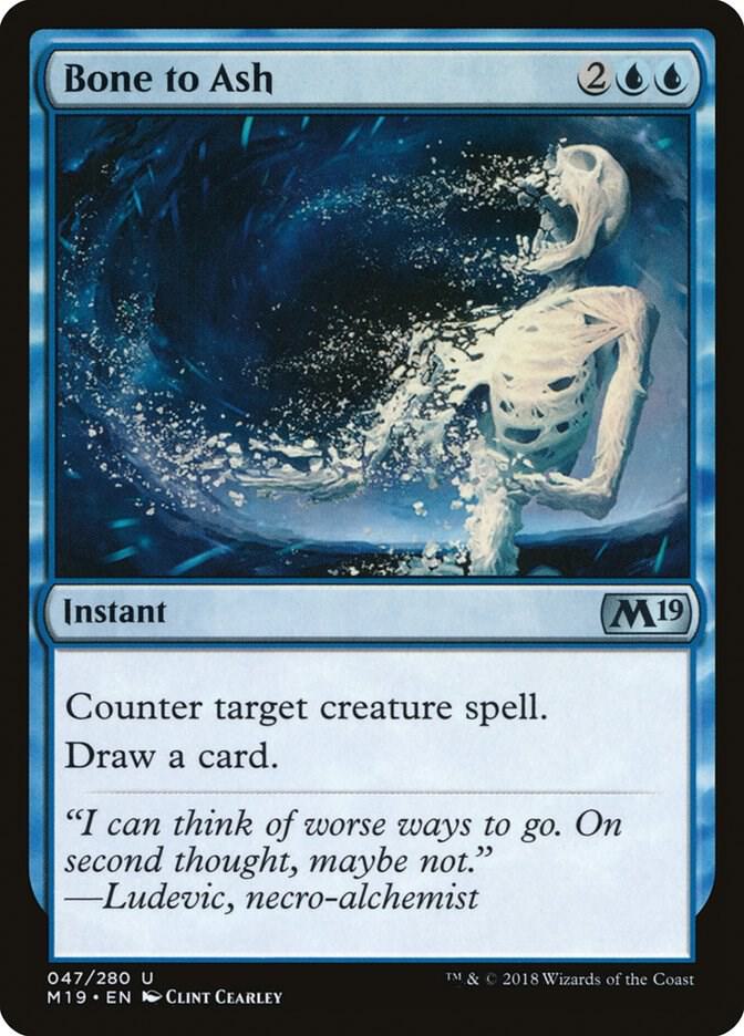 Bone to Ash 47 (Core Set 2019)  - Foil | Good Games Adelaide SA