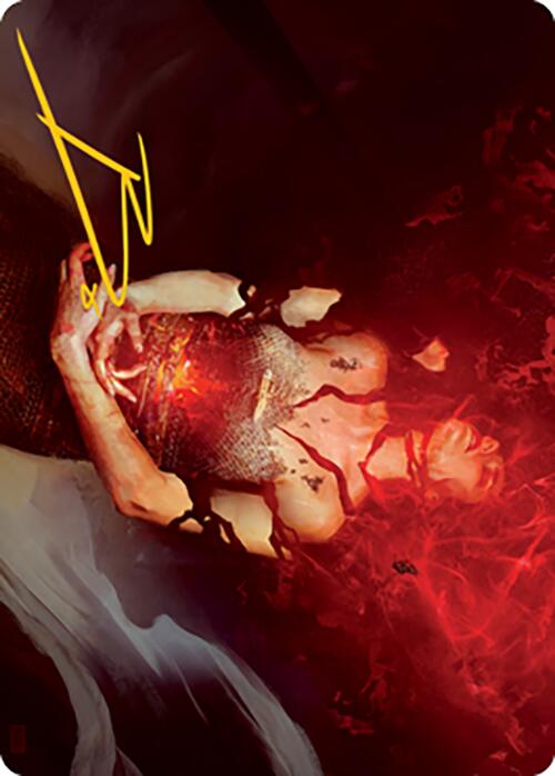 Flay Essence Art Card (Gold-Stamped Signature) [Modern Horizons 2 Art Series] | Good Games Adelaide SA