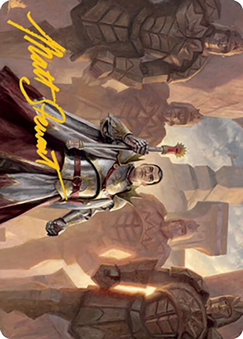 General Ferrous Rokiric Art Card (Gold-Stamped Signature) [Modern Horizons 2 Art Series] | Good Games Adelaide SA