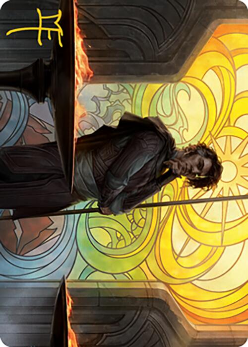 Garth One-Eye Art Card (Gold-Stamped Signature) [Modern Horizons 2 Art Series] | Good Games Adelaide SA