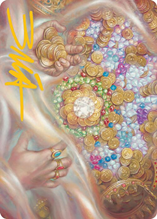Strike It Rich Art Card (Gold-Stamped Signature) [Modern Horizons 2 Art Series] | Good Games Adelaide SA