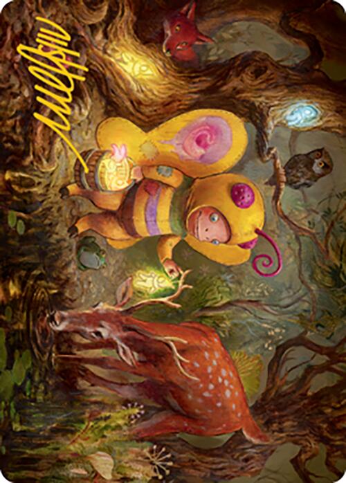 Glimmer Bairn Art Card (Gold-Stamped Signature) [Modern Horizons 2 Art Series] | Good Games Adelaide SA