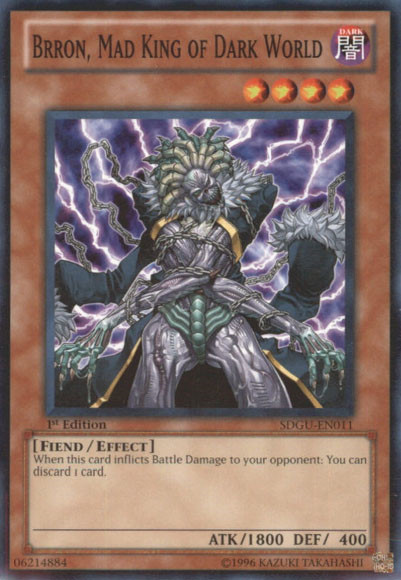 Brron, Mad King of Dark World [SDGU-EN011] Common | Good Games Adelaide SA