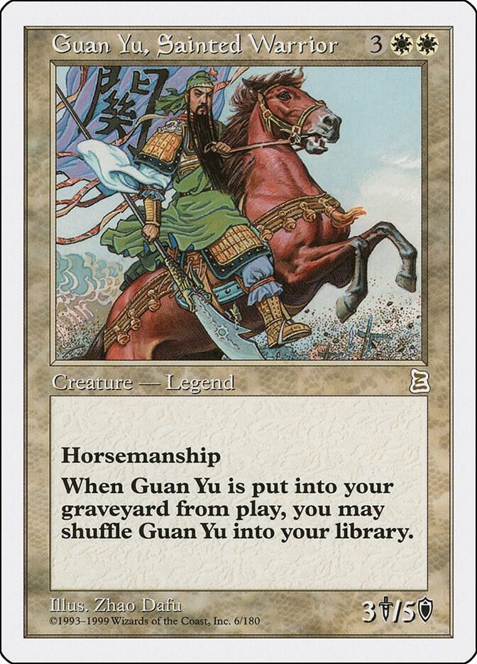 Guan Yu, Sainted Warrior 6 (Portal Three Kingdoms)  | Good Games Adelaide SA