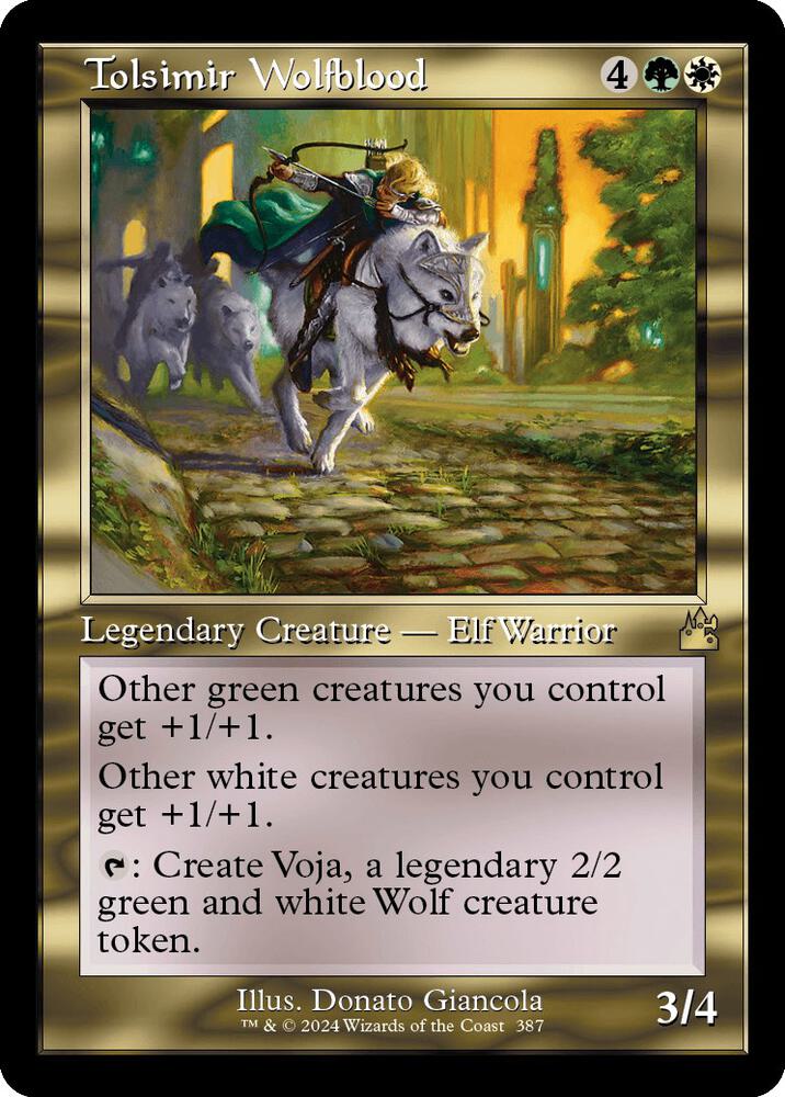 Tolsimir Wolfblood 387 (Ravnica Remastered)  - Foil | Good Games Adelaide SA