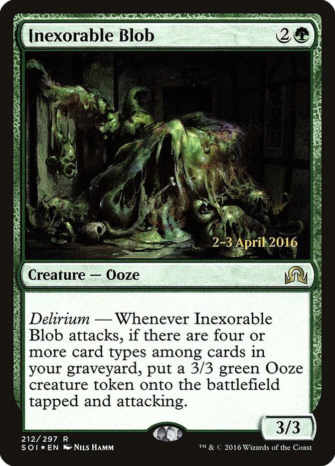 Inexorable Blob 212 (Prerelease Cards)  - Foil | Good Games Adelaide SA