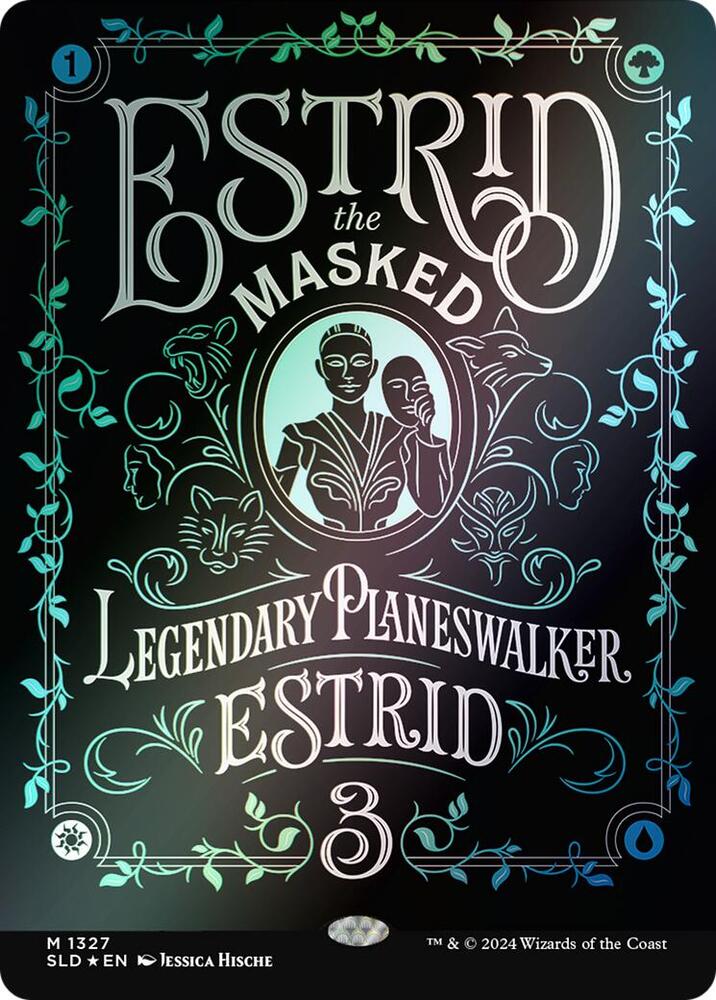 Estrid the Masked 1327 (Secret Lair Drop Series)  - Foil | Good Games Adelaide SA