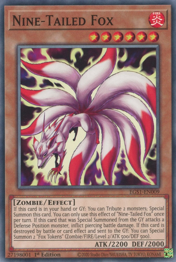 Nine-Tailed Fox [EGS1-EN009] Common | Good Games Adelaide SA
