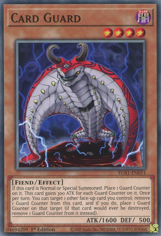Card Guard [EGS1-EN011] Common | Good Games Adelaide SA